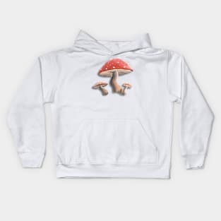 Cute Mushrooms Kids Hoodie